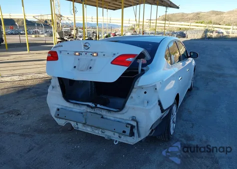2016 Nissan Sentra S from USA, damaged, VIN 3N1AB7APXGY300912